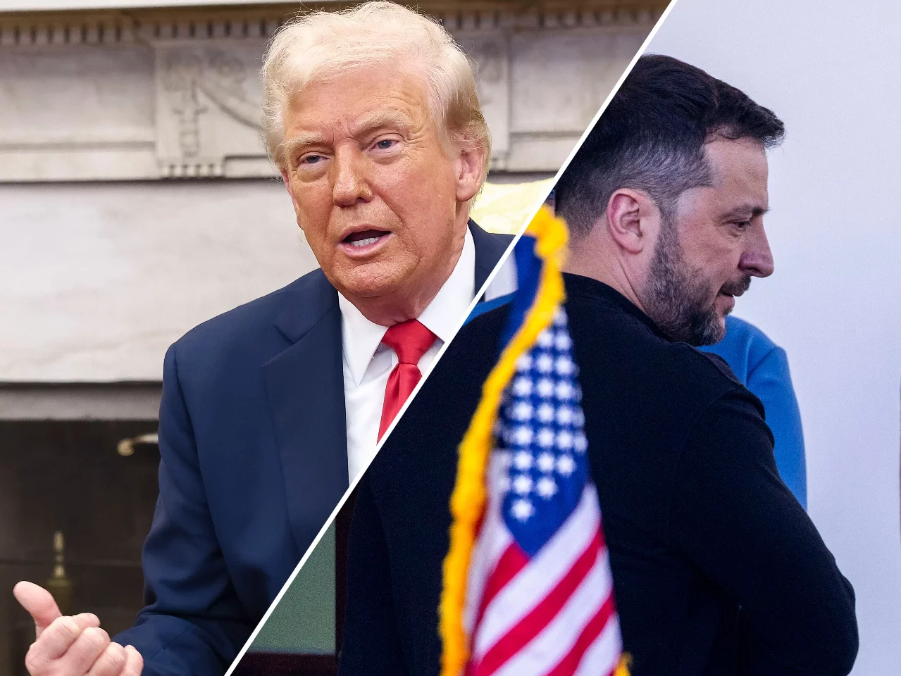 Trump miał poprosić Zełenskiego o opuszczenie gabinetu. „Nie jest gotowy na pokój” Trump miał poprosić Zełenskiego o opuszczenie gabinetu. „Nie jest gotowy na pokój”