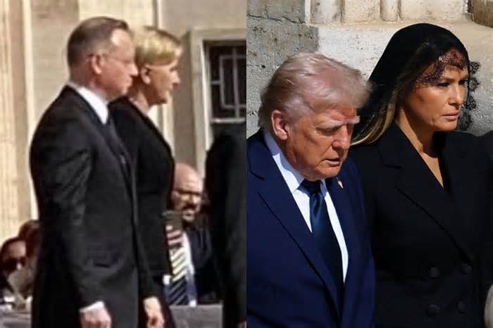 Hołownia na pogrzebie Franciszka. Spadła na niego fala krytyki. „Dramat” i „zero powagi” Hołownia na pogrzebie Franciszka. Spadła na niego fala krytyki. „Dramat” i „zero powagi”